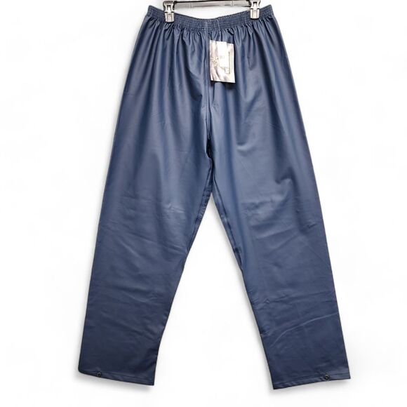 Storm Hide Down Pour‎ Waterproof Rain Pants Adult 4XL Navy Blue NEW w/ Tag - Picture 1 of 15
